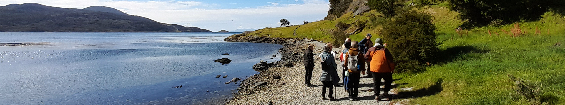 Wandelen aan het eind van de wereld
