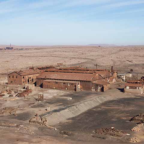 Foto spookstad Humberstone