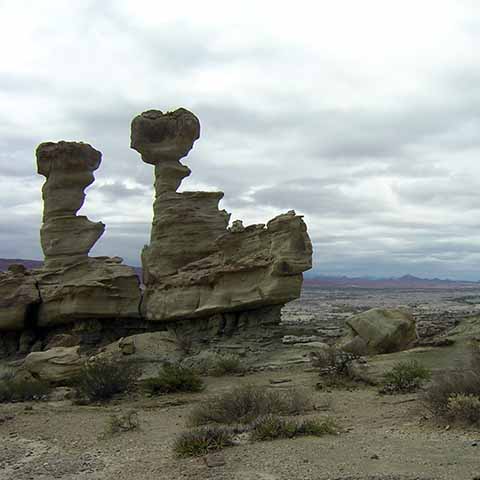 Park Ischigualasto in Argentinië