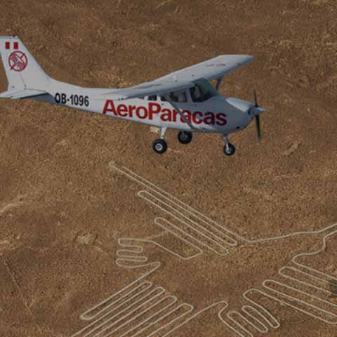 Foto rondvlucht Nazca