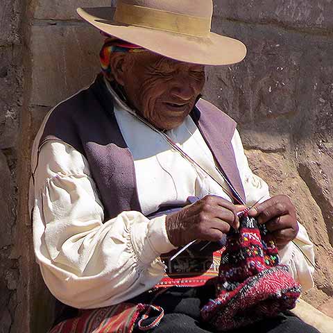 Foto Taquile eiland