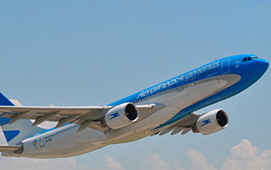 Aerolineas Argentinas vlucht
