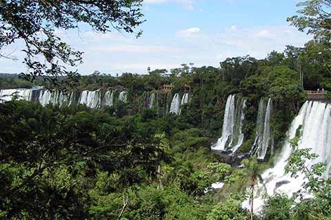 Foto bouwsteen Watervallen Iguazú
