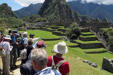Machu Picchu tijdens onze groepsreis Peru