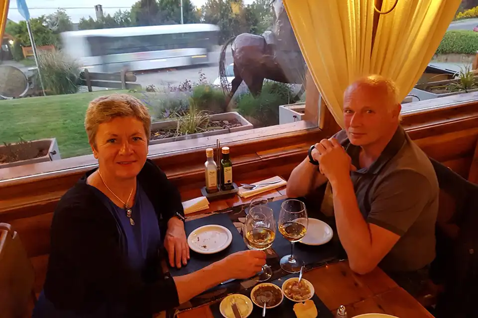 Klanten Pauline en Ron in Bariloche