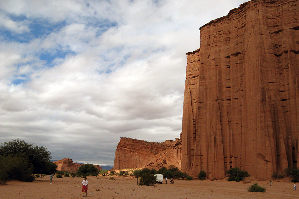 Foto fly-drive Argentinie, Talampaya