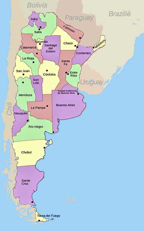Provincies van Argentinië